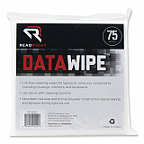 DataWipe Office Equipment Cleaner, Cloth, 6 x 6, White, 75/Pack (RR1250)