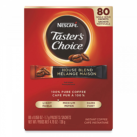 Taster's Choice Stick Pack, House Blend, 80/Box (15782)