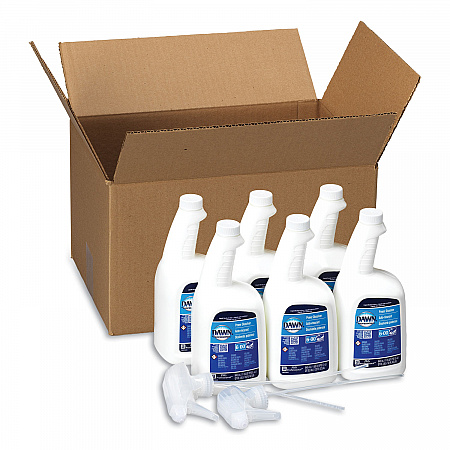 Liquid Ready-To-Use Grease Fighting Power Dissolver Spray, Fresh Scent, 32 oz Bottles, 6 Bottles and 2 Trigger Sprayers/CT (56037)