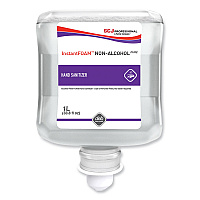 InstantFOAM Non-Alcohol PURE Hand Sanitizer, 1 L Refill Cartridge, Unscented, 6/Carton (55857)