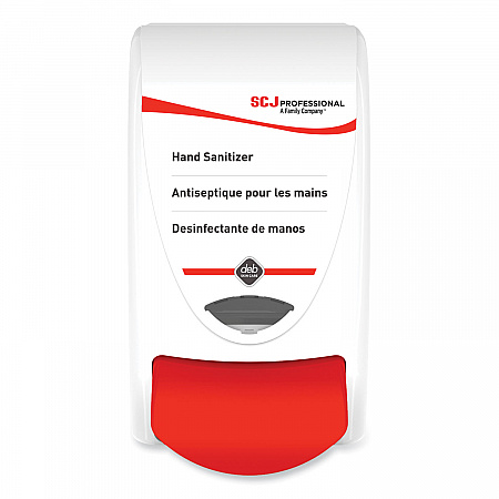 Sanitizer Dispenser, 1 L, 4.92 x 4.6 x 9.25, White, 15/Carton (IFS1LDS)