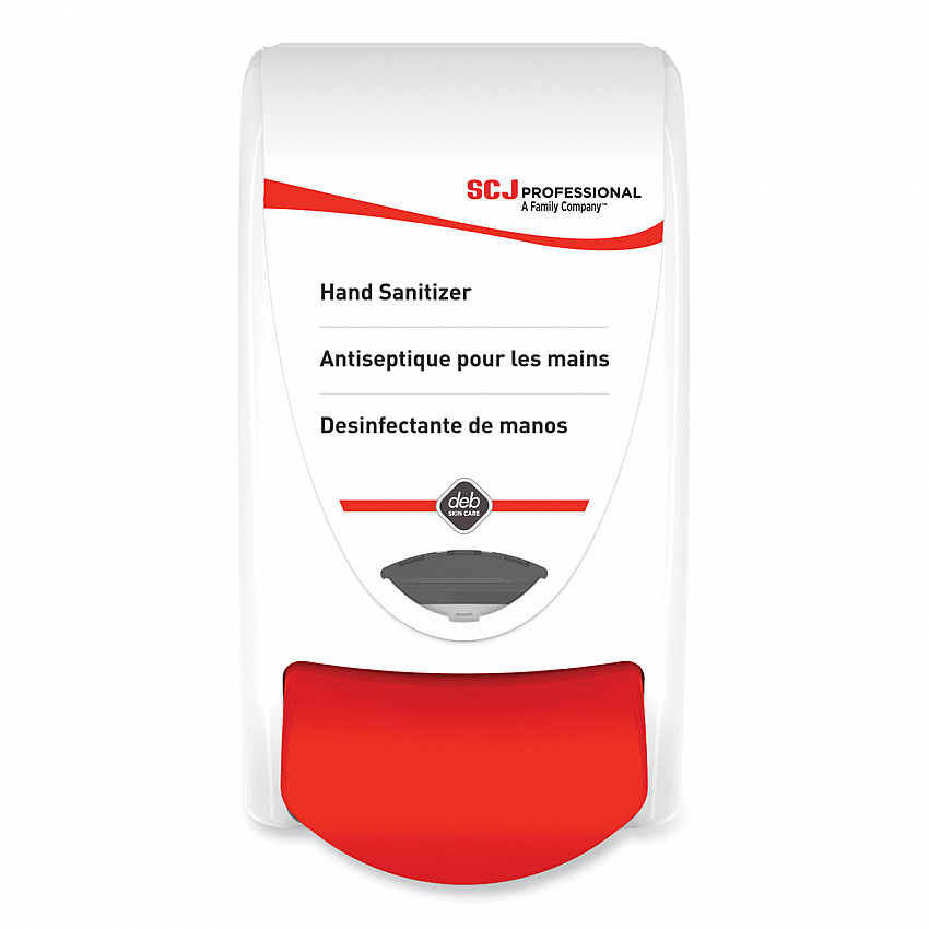 Sanitizer Dispenser, 1 L, 4.92 x 4.6 x 9.25, White, 15/Carton (IFS1LDS)