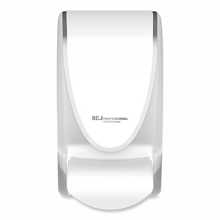 Transparent Manual Dispenser, 1 L, 4.92 x 4.6 x 9.25, White, 15/Carton (TPW1LDS)