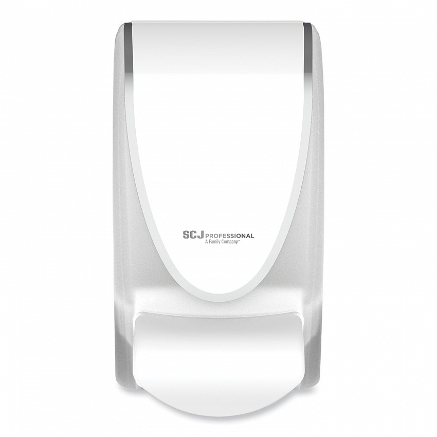 Transparent Manual Dispenser, 1 L, 4.92 x 4.6 x 9.25, White, 15/Carton (TPW1LDS)
