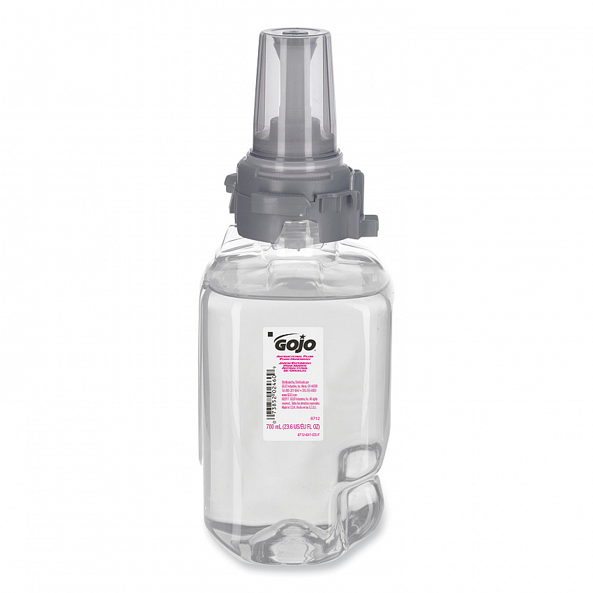 Antibacterial Foam Hand Wash Refill for ADX-7 Dispensers, Plum Scent, 700 mL, 4/Carton (871204)