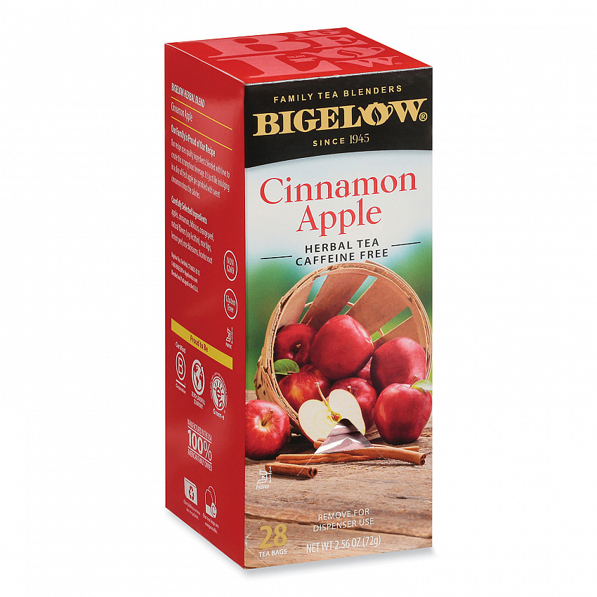 Apple Cinnamon Herbal Tea, 0.09 Tea Bag, 28/Box (RCB11397)