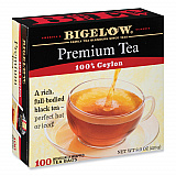 Single Flavor Tea, Premium Ceylon, 100 Bags/Box (00351)