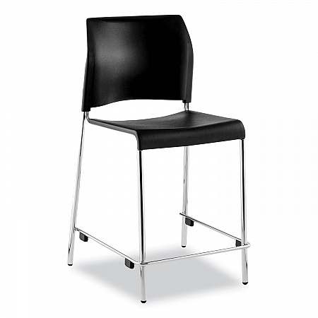 Cafetorium Counter Height Stool, Supports Up to 300 lb, 24