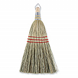 Corn Whisk Broom, Corn Fiber Bristles, 9" Bristle Length, Yellow, 12/Carton (951WC)