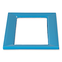 Mixx Recycling Center Lid, 9.87w x 19.87d x 0.62h, Blue (9450BU)