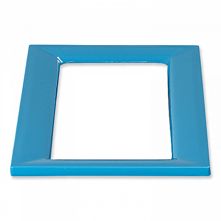 Mixx Recycling Center Lid, 9.87w x 19.87d x 0.62h, Blue (9450BU)