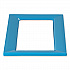 Mixx Recycling Center Lid, 9.87w x 19.87d x 0.62h, Blue (9450BU)