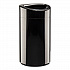 Open Top Oval Waste Receptacle, 14 gal, Steel, Black (9921BL)