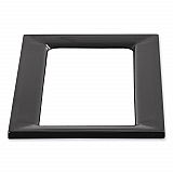 Mixx Recycling Center Lid, 9.87w x 19.87d x 0.62h, Black (9450BL)