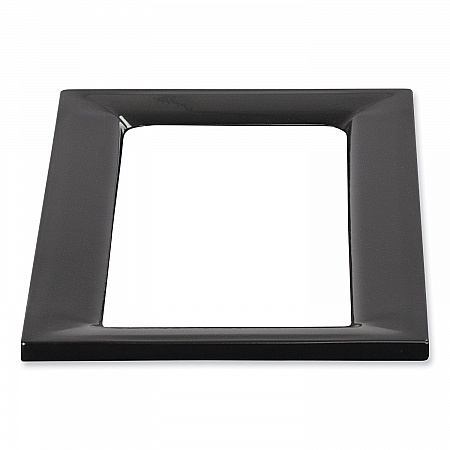 Mixx Recycling Center Lid, 9.87w x 19.87d x 0.62h, Black (9450BL)
