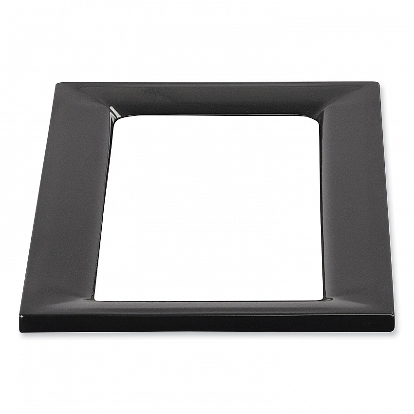 Mixx Recycling Center Lid, 9.87w x 19.87d x 0.62h, Black (9450BL)