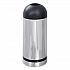 Waste Receptacle, 15 gal, Steel, Stainless Steel/Black (9871)