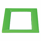 Mixx Recycling Center Lid, 9.87w x 19.87d x 0.82h, Green (9450GN)