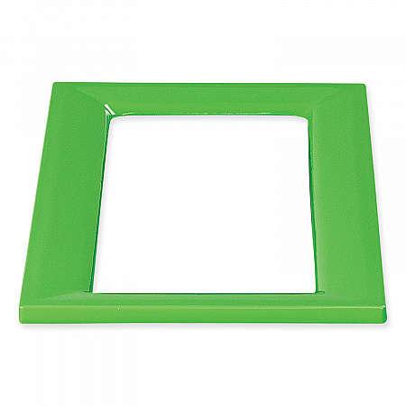 Mixx Recycling Center Lid, 9.87w x 19.87d x 0.82h, Green (9450GN)