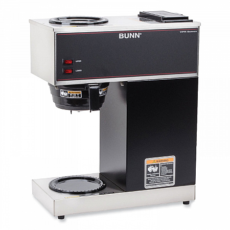 VPR 12-Cup Commercial Pourover Coffee Brewer, Gray/Stainless Steel (332000015)