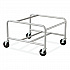 Sled Base Stack Chair Cart, Metal, 500 lb Capacity, 23.5