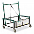 Table Assist Dolly, 1,000 lb Capacity, 38 x 30 x 44.5, Black/Green (TAD)