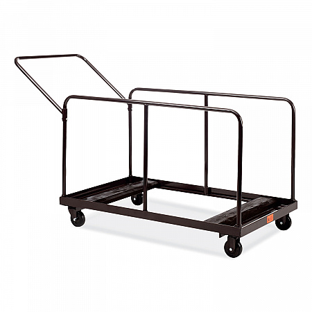 Folding Table Dolly For Round and Rectangular Tables, 660 lb Capacity, 31.25 x 27.75 x 47.5, Brown (DYMU)