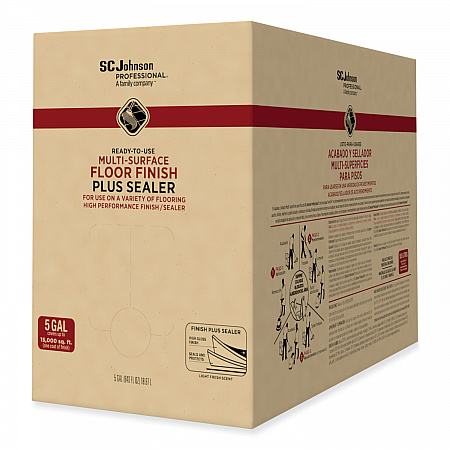 Ready-To-Use Multi-Surface Floor Finish Plus Sealer, 5 gal Bag-in-Box (362834)