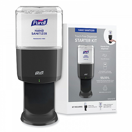 Advanced Hand Sanitizer Foam ES6 Starter Kit, 1,200 mL Graphite (64531GFS)
