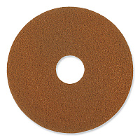 Twister Floor Pad, 20" Diameter, Orange, 2/Carton (DD1229595)