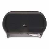 Twin Standard Roll Bath Tissue Dispenser, 12.75 x 5.57 x 8.25, Smoke (59TR)