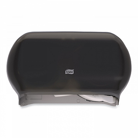 Twin Standard Roll Bath Tissue Dispenser, 12.75 x 5.57 x 8.25, Smoke (59TR)