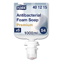 Premium Antibacterial Foam Soap Refill, Unscented, 1 L, 6/Carton (401815)
