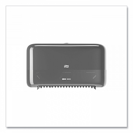 Elevation Coreless High Capacity Bath Tissue Dispenser, 14.17 x 5.08 x 8.23, Black (473208)