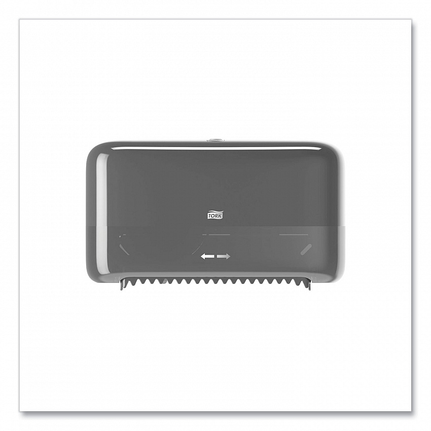 Elevation Coreless High Capacity Bath Tissue Dispenser, 14.17 x 5.08 x 8.23, Black (473208)