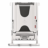 PeakServe Continuous Recessed Cabinet Hand Towel Adapter, 14.37 x 4.29 x 20.35, White (552522)