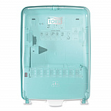 Washstation Dispenser, 12.56 x 10.57 x 18.09, Aqua/White (651220)