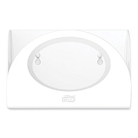 Small Bracket Wiper Dispenser, 8.42 x 4.22 x 5.74, White (655300)