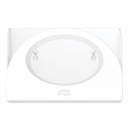 Small Bracket Wiper Dispenser, 8.42 x 4.22 x 5.74, White (655300)