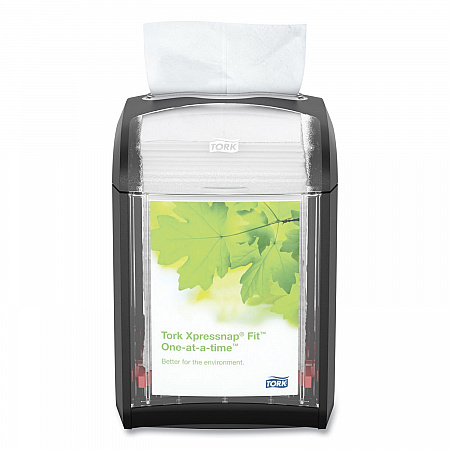 Xpressnap Fit Napkin Dispenser, Tabletop, 4.4 x 5.6 x 6.7, Black (7232000)