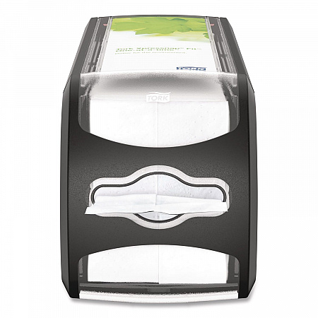 Xpressnap Fit Napkin Dispenser, Countertop, 4.8 x 12.8 x 5.6, Black (7432000)