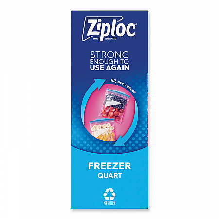 Zipper Freezer Bags, 32 oz, 6.97