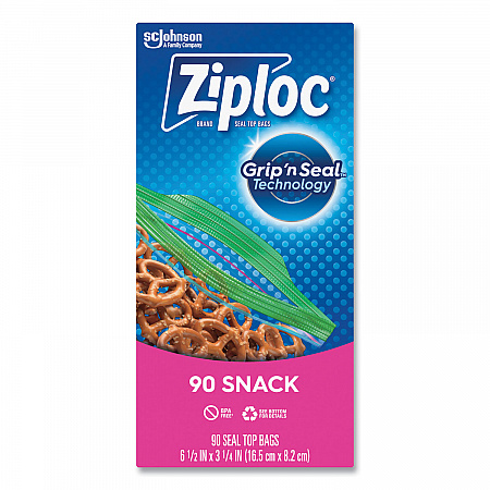 Seal Top Snack Bags, Snack, 6.5