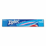 Zipper Freezer Bags, 2 gal, 13" x 15", Clear, 10/Box (314446)