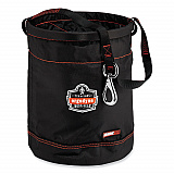 Arsenal 5970 Swiveling Hook Nylon Hoist Bucket, 100 lb, Black (14970)