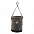 Arsenal 5945 Extra-Large Swiveling Carabiner Canvas Hoist Bucket, 150 lb, Gray (14945)