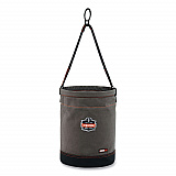 Arsenal 5960 Canvas Hoist Bucket with D-Rings, 150 lb, Gray (14960)