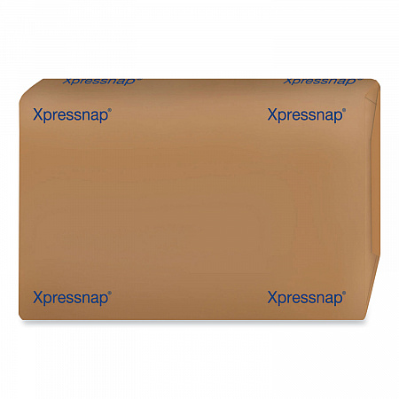 Xpressnap Interfold Dispenser Napkins, 1-Ply, Bag-Pack, 13 x 8.5, White, 6,000/Carton (DX900)