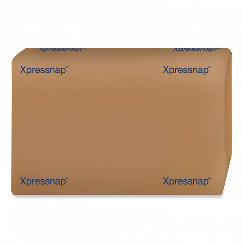 Xpressnap Interfold Dispenser Napkins, 1-Ply, Bag-Pack, 13 x 8.5, White, 6,000/Carton (DX900)