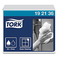 Heavy-Duty Paper Wiper 1/4 Fold, 1-Ply, 12.5 x 13, White, 56/Pack, 16 Packs/Carton (192136)